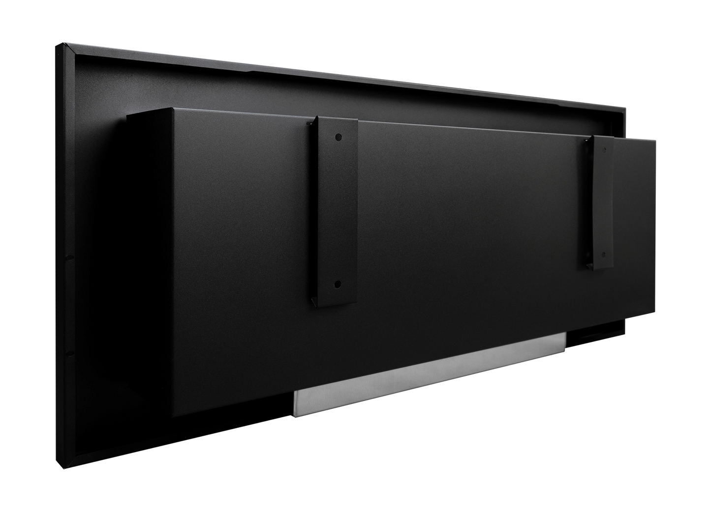 Wandbiokamin 900x400 SLIM (mit Glas)