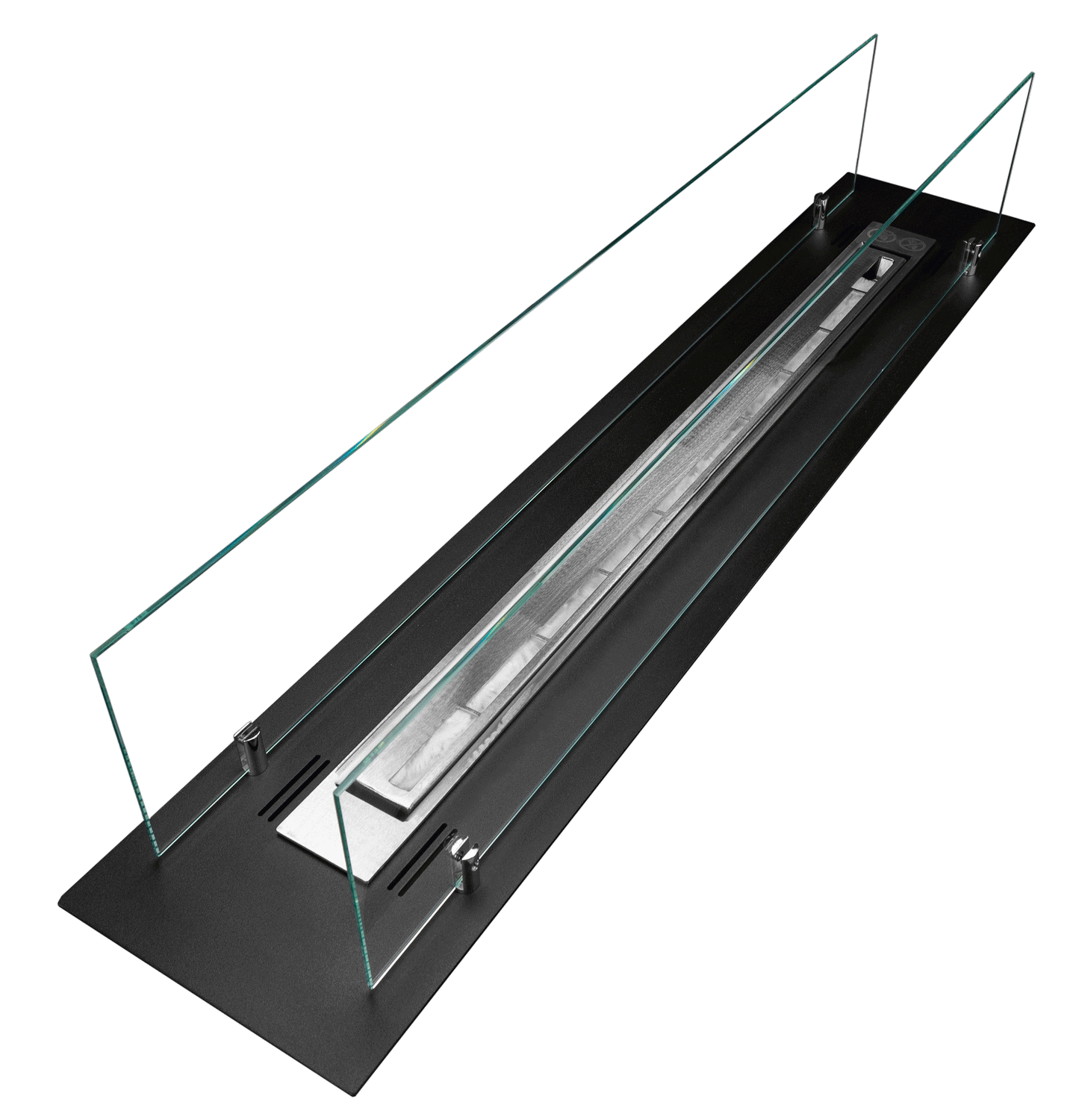 Einbau-Biokamin 100 cm (mit Glas)