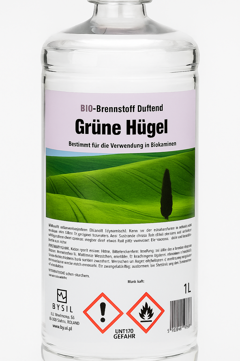 Bioethanol mit Duft – Aromatischer Brennstoff für Biokamine (1L)