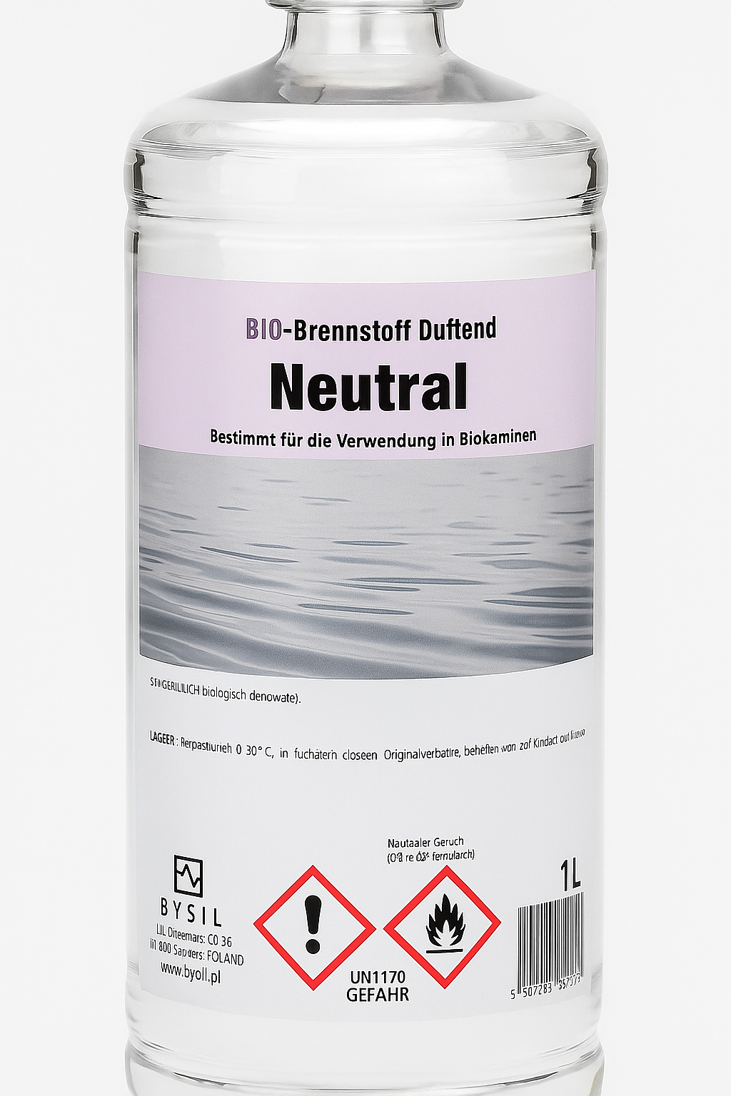Bioethanol Neutral – geruchloser Brennstoff für Biokamine (1L / 5L)