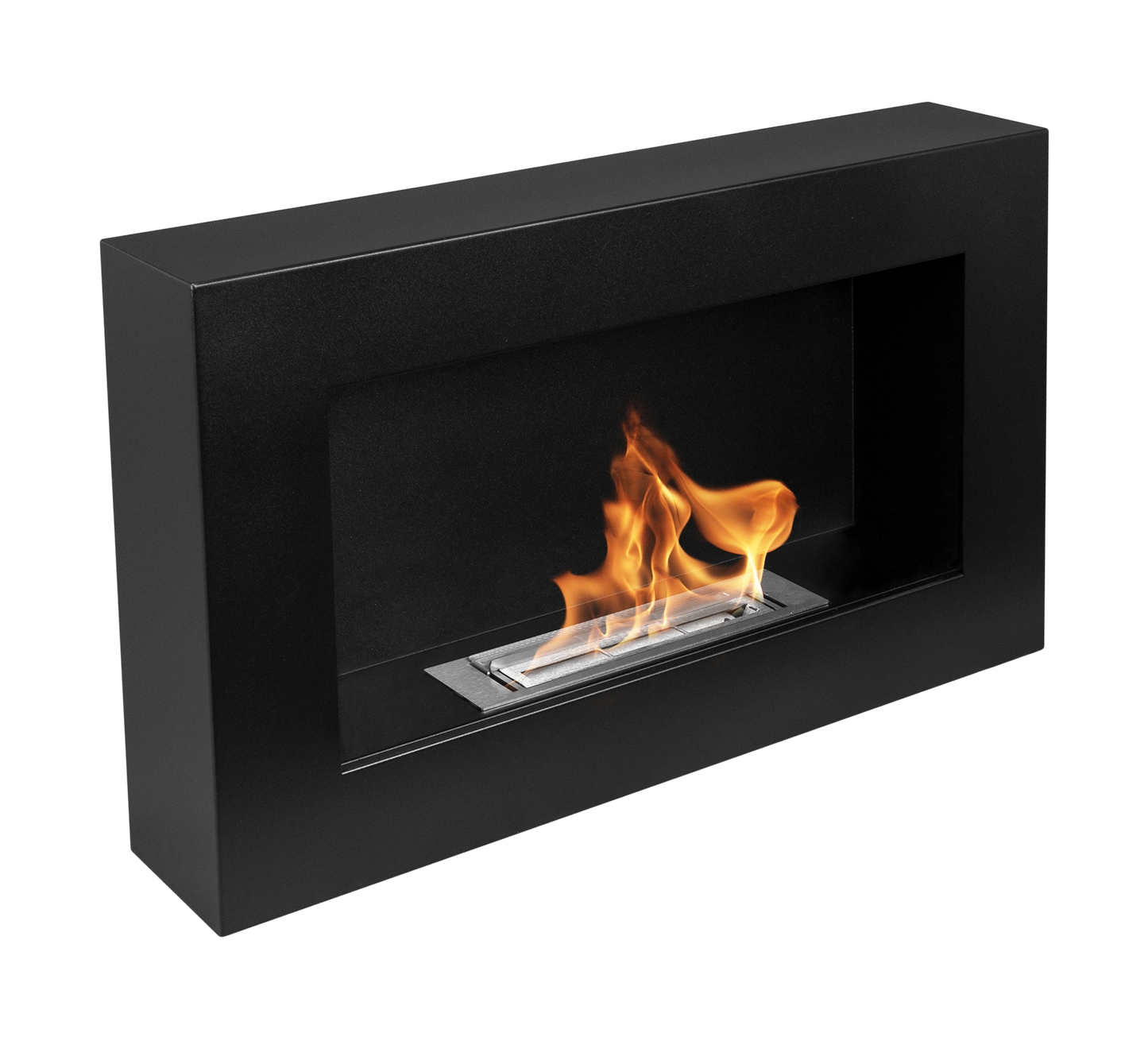 Wandbiokamin 650x400 BOX (mit / ohne Glas)