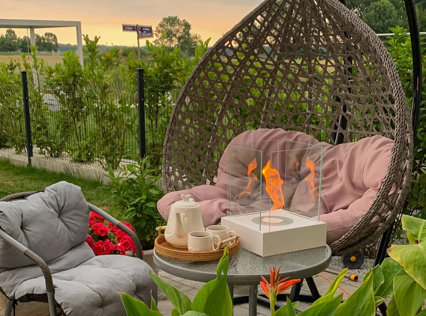 Standkamin Sunset Garden Mini