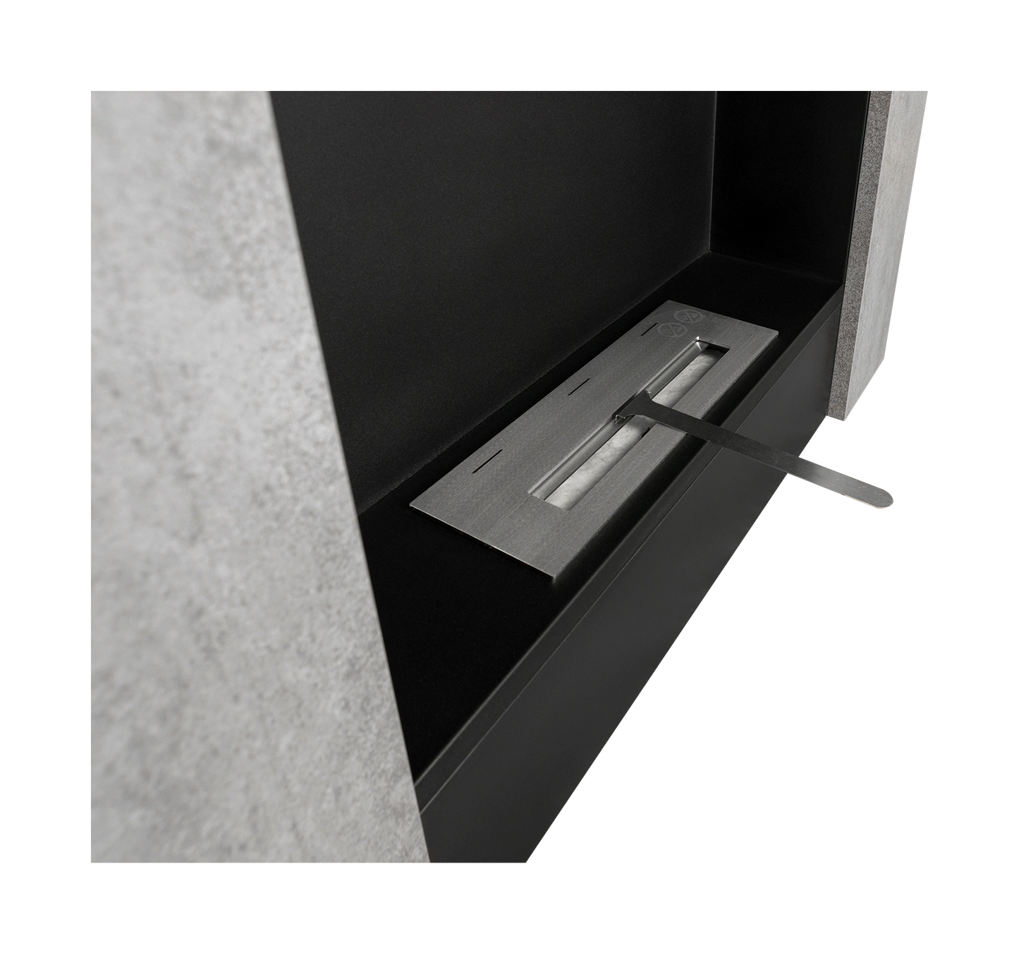 Portal-Biokamin Concrete Loft