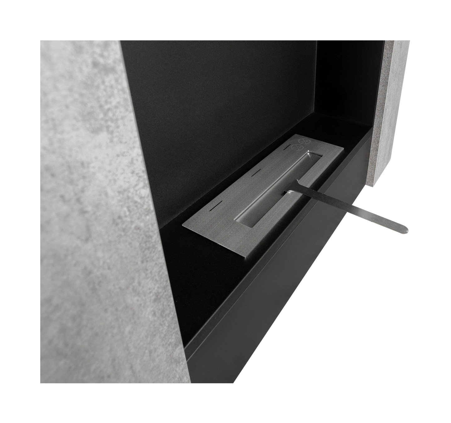 Portal-Biokamin Concrete Loft