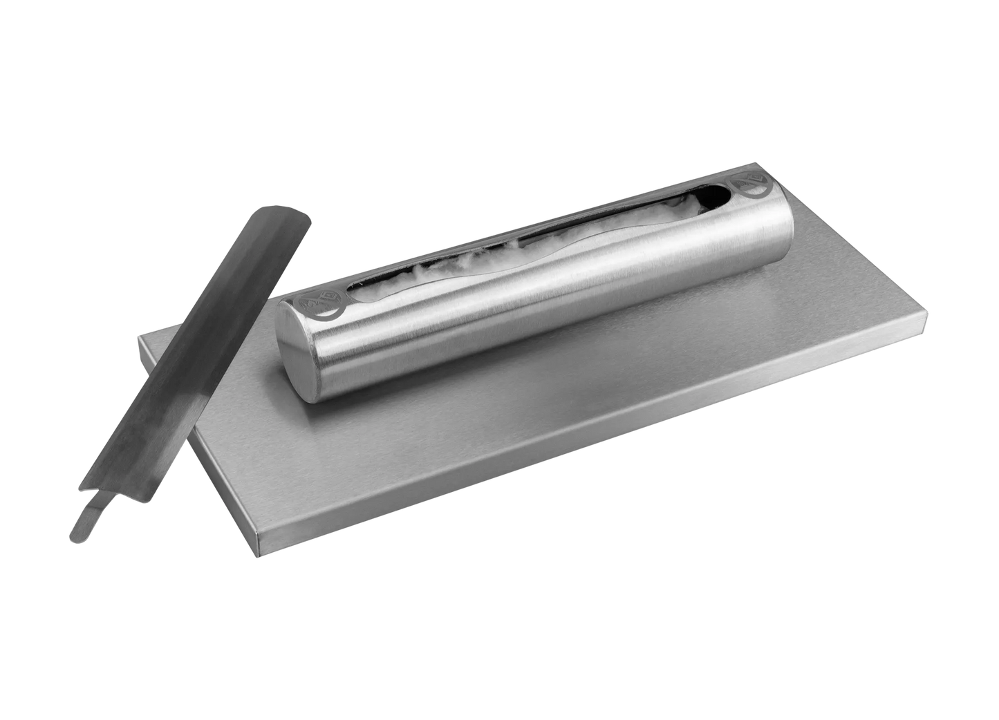 Edelstahl Standkamin – Modell „Stainless“