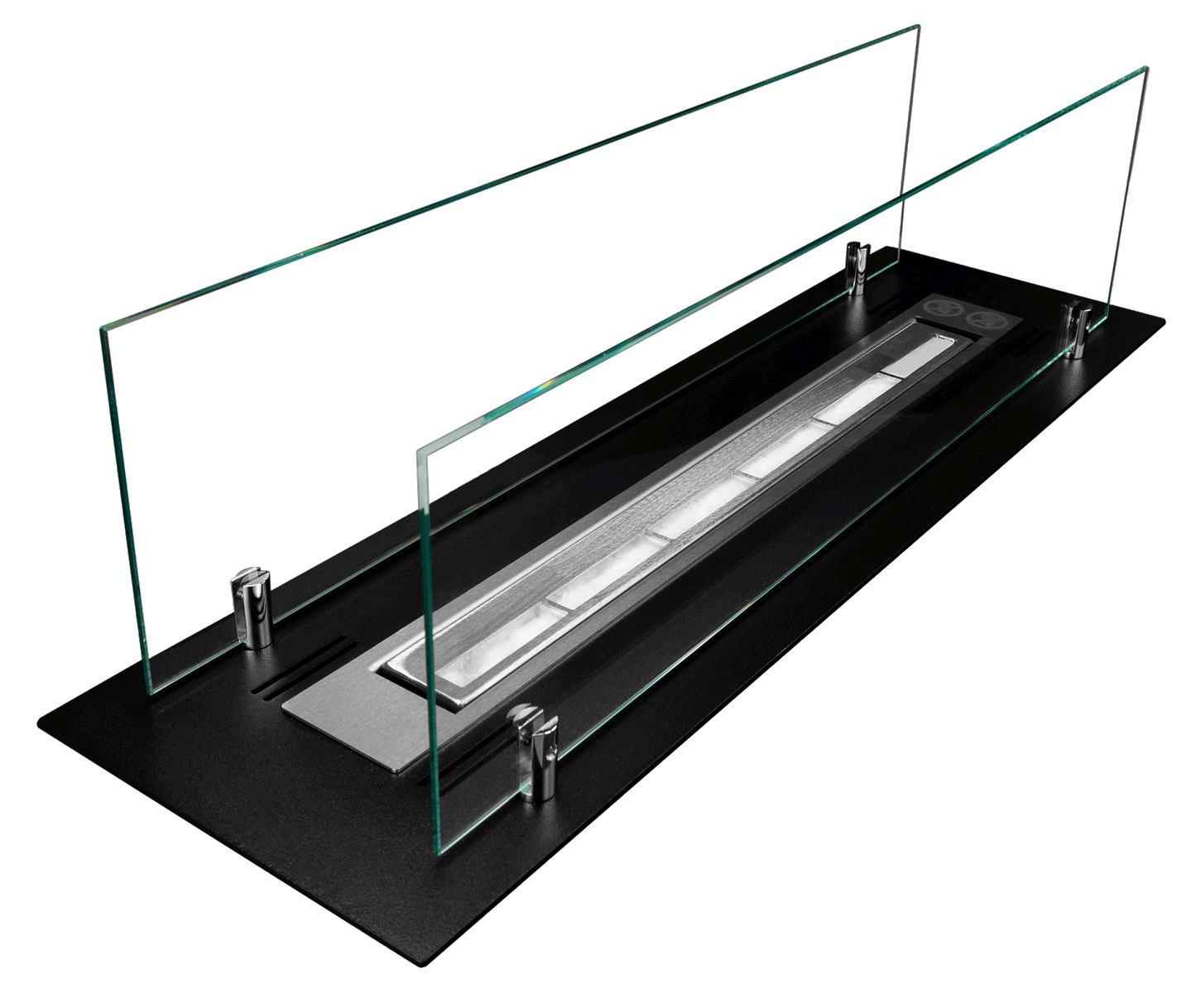 Einbau-Biokamin 65 cm (mit Glas)