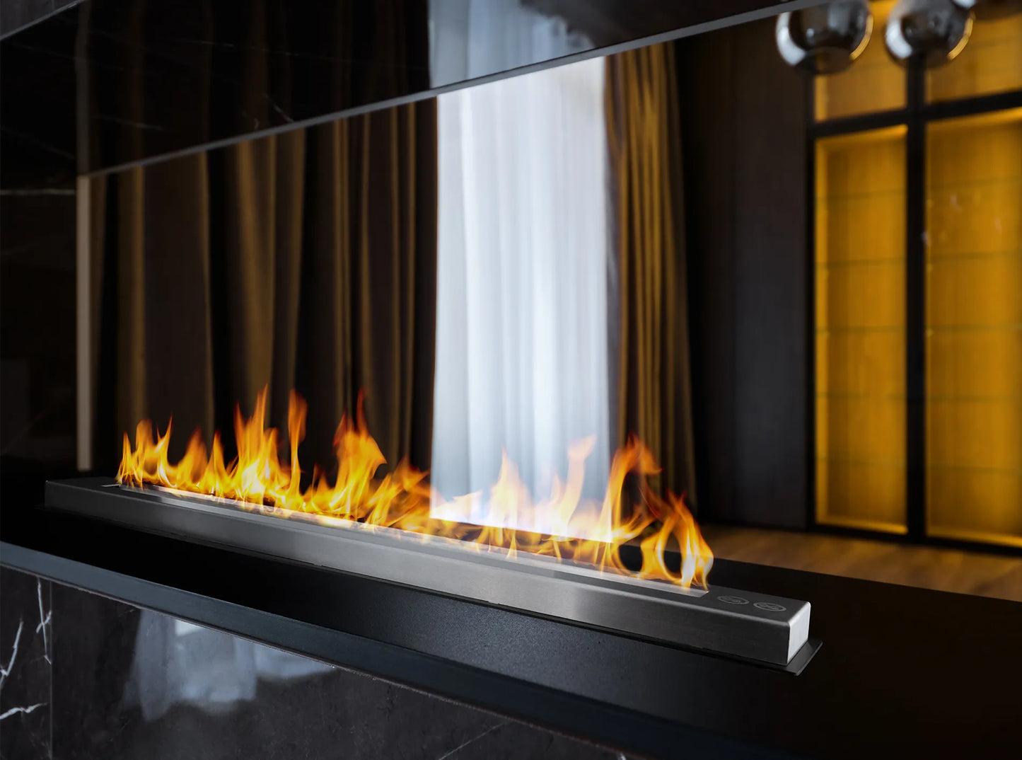 Einbau-Biokamin Line 900 (mit Linienbrenner)