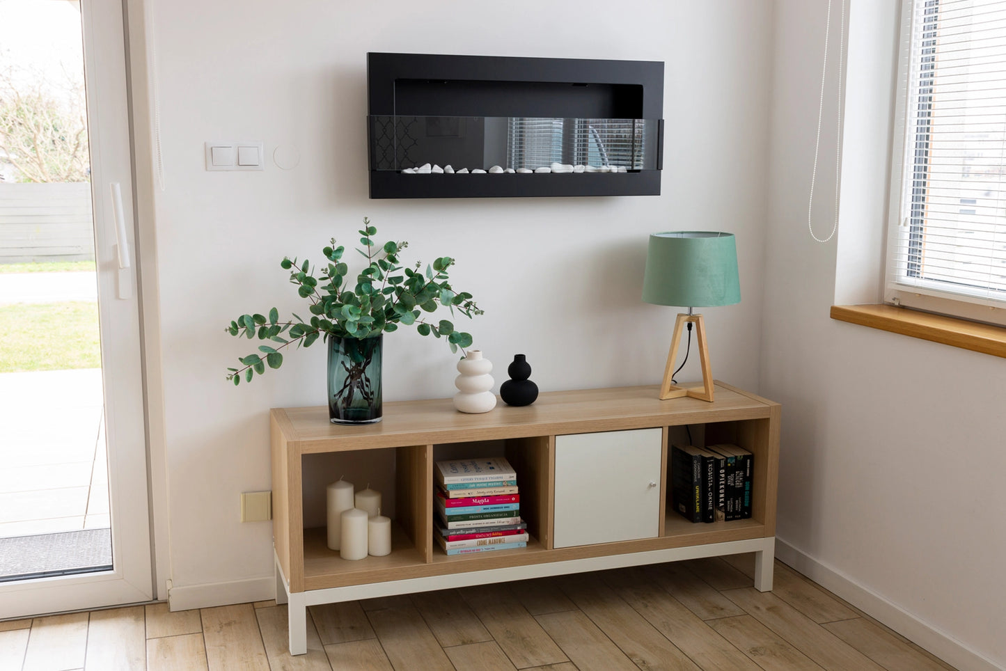 Wandbiokamin 900x400 Standard (mit/ohne Glas)