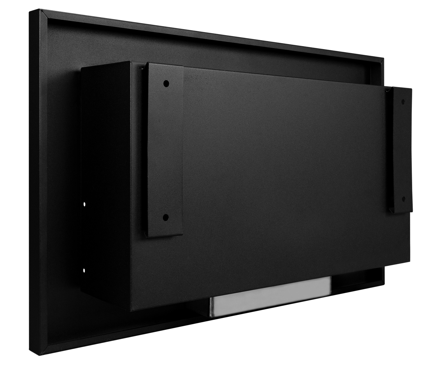 Wandbiokamin 650x400 SLIM (mit Glas)