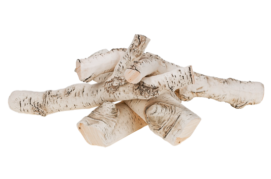 Keramik-Holzscheite – Birke