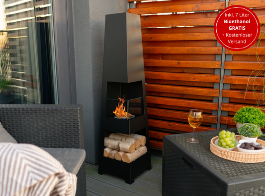 Standkamin PYRAMID GARDEN