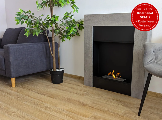 Portal-Biokamin Concrete Loft