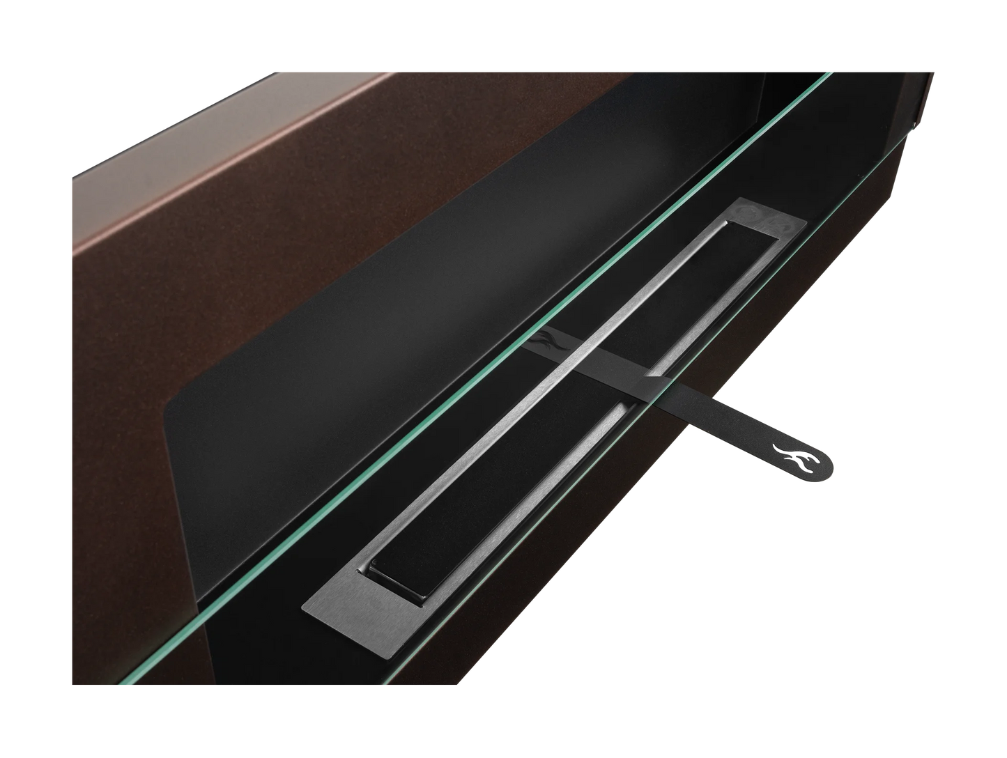 Wandbiokamin 900x400 Standard (mit/ohne Glas)