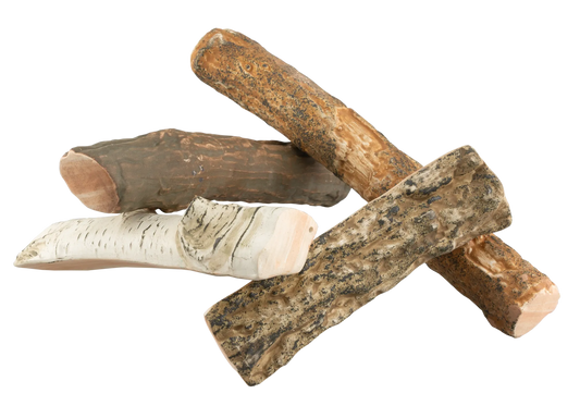 Keramik-Holzscheite – Mix