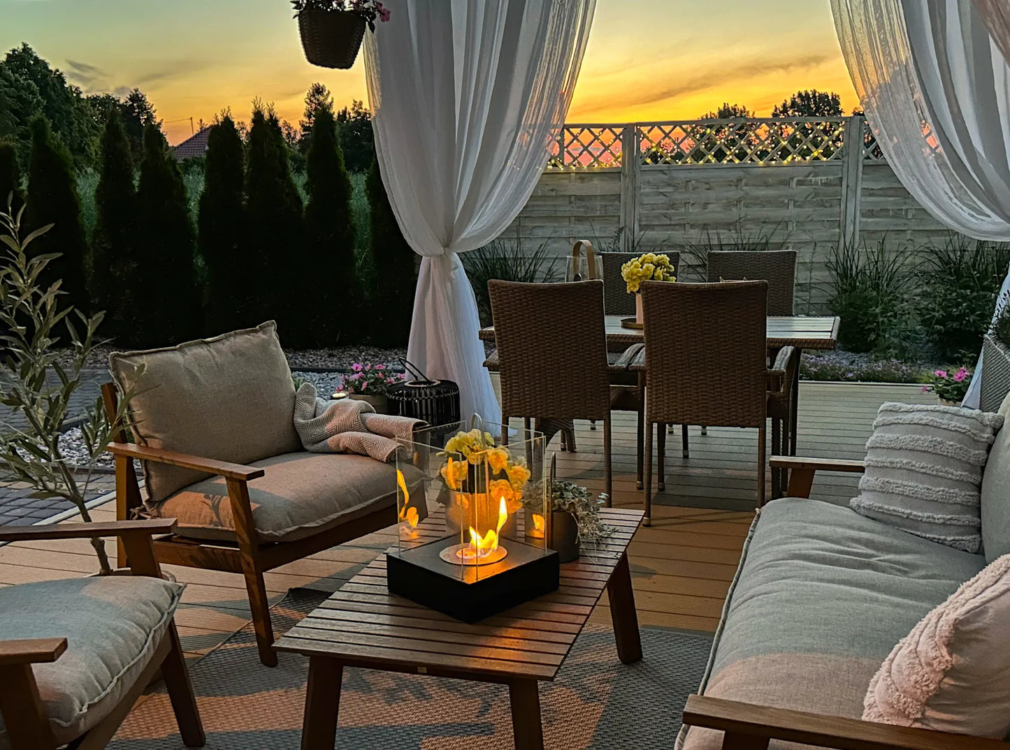Standkamin Sunset Garden Mini