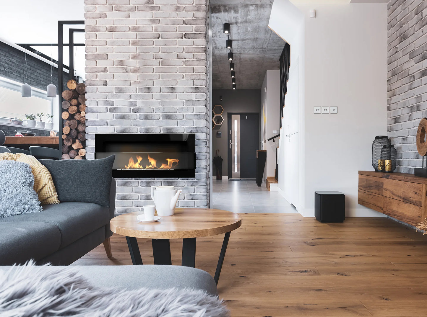 Wandbiokamin 900x400 Standard (mit/ohne Glas)